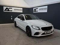 Używany Mercedes C220 AMG line 2019 Biały Coupe