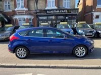 Used Ford Focus Titanium 125 HP (91 kW) 2016 Blue Hatchback