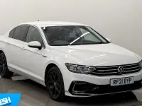 Used VW Passat GTE 218 HP (160 kW) 2021 White Sedan
