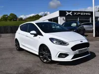 Used Ford Fiesta ST-Line 125 HP (91 kW) 2019 White Hatchback