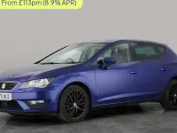 Used Seat Leon SE Dynamic 116 HP (85 kW) 2020 Blue Hatchback