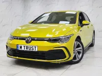 Used VW Golf VIII R-line 130 HP (95 kW) 2022 Yellow Hatchback