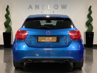 Used Mercedes A200 156 HP (114 kW) 2015 Blue Hatchback