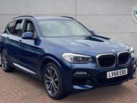 Used BMW X3 M Sport 187 HP (137 kW) 2018 Blue SUV
