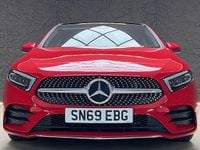 Used Mercedes A200 AMG Line Premium Plus 150 HP (110 kW) 2019 Red Hatchback