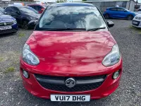 Used Vauxhall Adam S 70 HP (51 kW) 2017 Red Hatchback