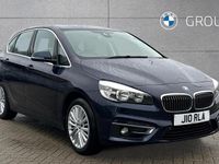 Used BMW 218 Active Tourer Luxury Line 134 HP (98 kW) 2017 Blue MPV