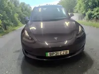Usado Tesla Model 3 Standard Range 366 kW (498 HP) 2021 Cinzento Sedan
