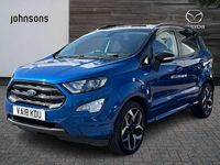 Used Ford Ecosport ST-Line 123 HP (90 kW) 2018 Blue SUV