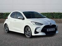 Used Toyota Yaris Hybrid Design 2024 White Hatchback