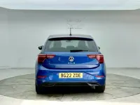 Used VW Polo Style 95 HP (69 kW) 2022 Blue Hatchback