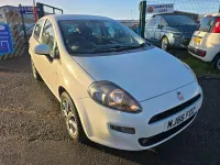 Used Fiat Punto Easy Plus 77 HP (56 kW) 2016 White Hatchback