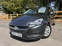 Used Vauxhall Corsa Design Edition 90 HP (66 kW) 2018 Grey Hatchback