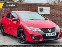 Używany Honda Civic Sport 99 KM (72 kW) 2016 Czerwony Hatchback