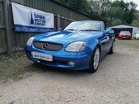 Used Mercedes SLK320 2000 Blue Cabriolet