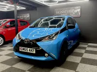 Used Toyota Aygo X-cite 68 HP (50 kW) 2015 Blue Hatchback