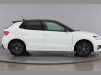 Used Skoda Fabia Design Edition 94 HP (69 kW) 2025 Moon white metallic black magic pearl effect Hatchback