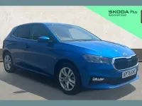 Used Skoda Fabia SE L 113 HP (83 kW) 2025 Blue Hatchback