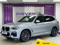 Used BMW X3 M Sport 190 HP (139 kW) 2019 Silver SUV