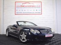 Used Mercedes SL55 AMG AMG 503 HP (369 kW) 2003 Blue Cabriolet