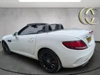 Used Mercedes SLC200 AMG line 184 HP (135 kW) 2017 White Cabriolet