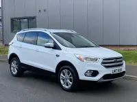 Used Ford Kuga Titanium 120 HP (88 kW) 2017 White SUV