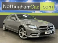 Käytetty Mercedes CLS350 AMG 2012 Hopea Coupe - kaksiovinen