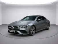 Used Mercedes CLA180 AMG line 136 HP (100 kW) 2019 Grey Coupe