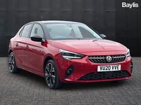 Used Vauxhall Corsa-e Elite 100 kW (136 HP) 2020 Red Hatchback