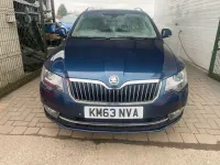 Used Skoda Superb 140 HP (102 kW) 2014 Blue Estate