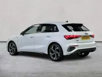 Used Audi A3 S-Line 110 HP (80 kW) 2023 White Sedan