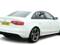 Used Audi A4 Black Edition 177 HP (130 kW) 2014 White Sedan