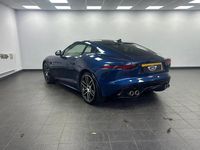 Used Jaguar F-Type R-Dynamic 450 HP (330 kW) 2021 Blue Coupe