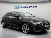 Used Audi A3 Sportback S-Line 110 HP (80 kW) 2023 Black Hatchback