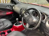 Used Nissan Juke Tekna 110 HP (80 kW) 2013 Red SUV