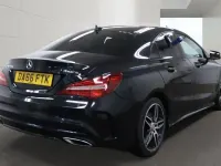 Used Mercedes CLA220 AMG line 2016 Black Coupe