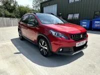 Used Peugeot 2008 GT-line 130 HP (95 kW) 2017 Red SUV