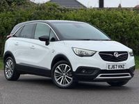 Used Vauxhall Crossland X Elite 130 HP (95 kW) 2017 White SUV