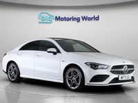 Used Mercedes CLA250e AMG line 2021 White Coupe
