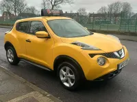 Used Nissan Juke Visia 110 HP (80 kW) 2015 Yellow SUV