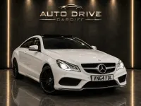Used Mercedes E220 AMG 2014 White Coupe