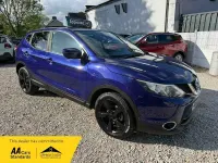Used Nissan Qashqai N-TEC 110 HP (80 kW) 2015 Blue SUV