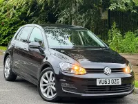 Used VW Golf VII GT 150 HP (110 kW) 2013 Black Hatchback