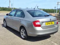 Used Skoda Rapid Elegance 90 HP (66 kW) 2014 Beige Hatchback