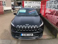 Used Jeep Cherokee Limited 200 HP (147 kW) 2016 Black SUV