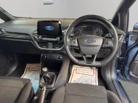 Begagnad Ford Fiesta ST-Line 125 HK (91 kW) 2019 Blå Halvkombi