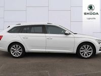 Used Skoda Superb SE L 110 HP (80 kW) 2023 Moon white metallic Estate