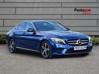 Używany Mercedes C200 Premium Plus 180 KM (132 kW) 2019 Niebieski Sedan/Limuzyna