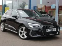 Used Audi A3 Sportback e-tron S-Line 204 HP (150 kW) 2020 Black Hatchback