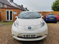 Used Nissan Leaf Acenta 80 kW (109 HP) 2017 White Hatchback